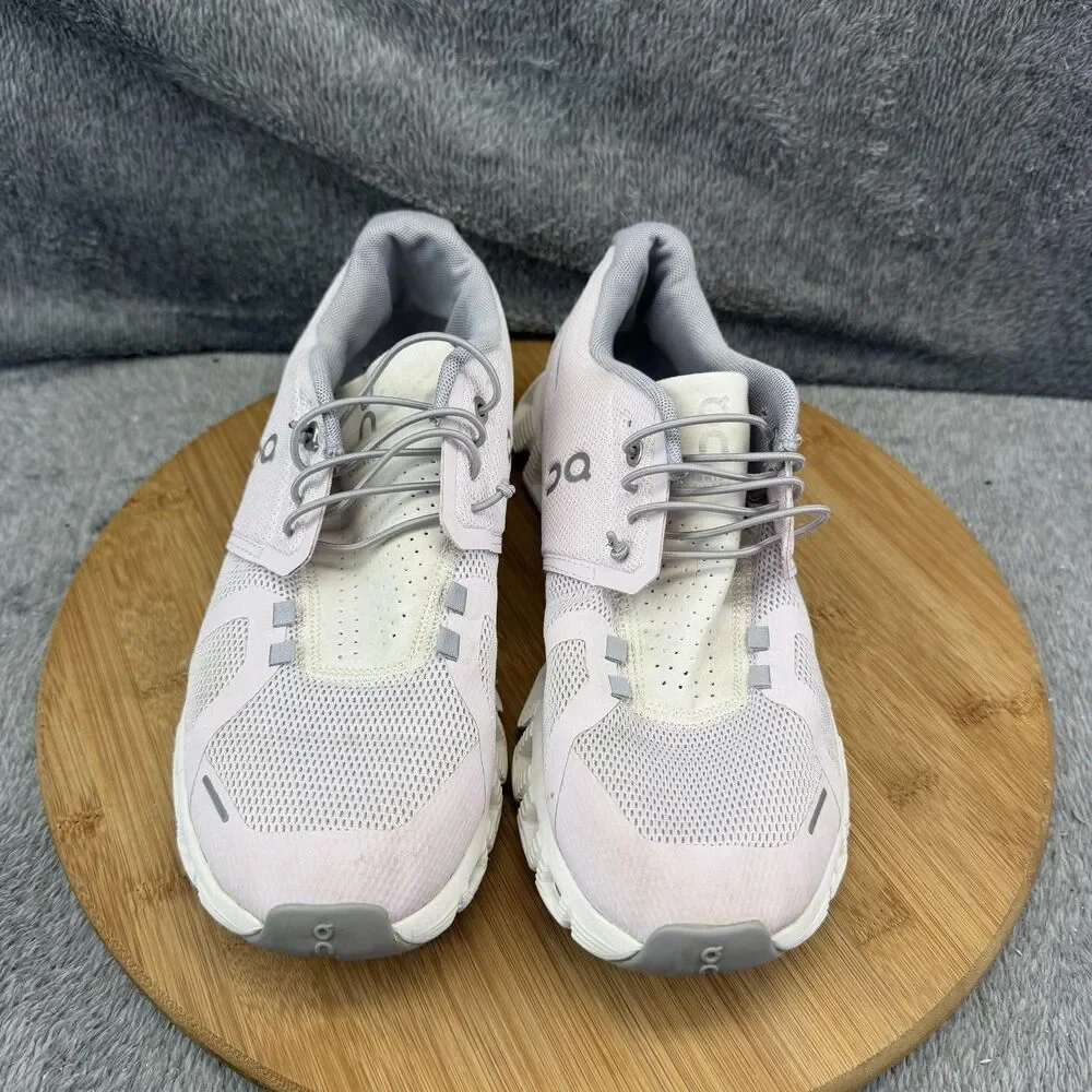 On Cloud Shoes Womens Size 8.5 Pink White Running Sneakers CloudTec No Insoles